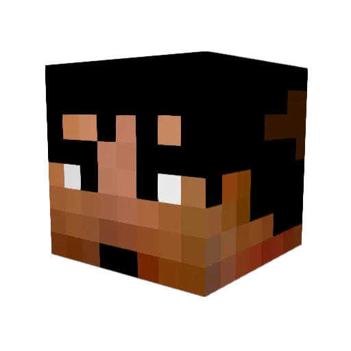 Matyx993 Minecraft avatar head, 3D render