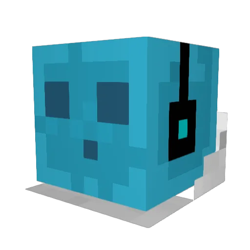 Matze98 Minecraft avatar head, 3D render