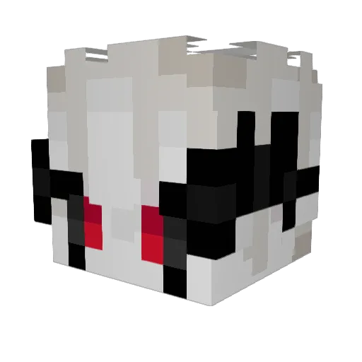 Matzer_ Minecraft avatar head, 3D render