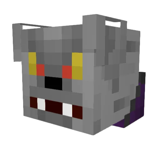 Matzetheo Minecraft avatar head, 3D render