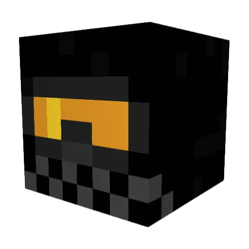 Matzuz_ Minecraft avatar head, 3D render