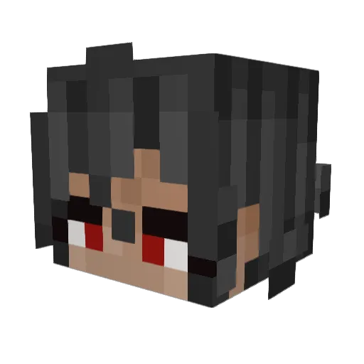 MauMau14 Minecraft avatar head, 3D render
