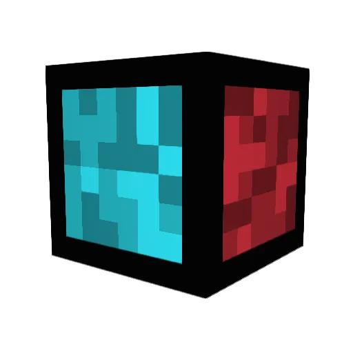 MauTsi Minecraft avatar head, 3D render