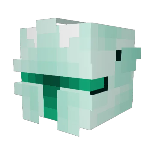 Mau_Rico Minecraft avatar head, 3D render