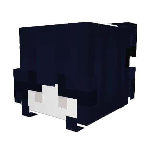 Mau_Si Minecraft avatar head, 3D render