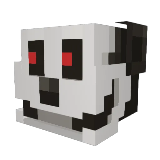 Mauknorton Minecraft avatar head, 3D render