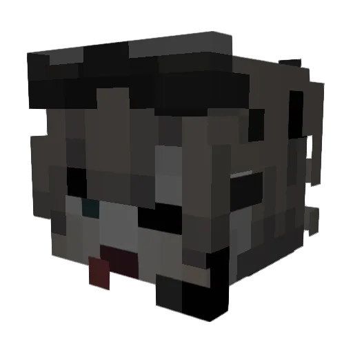 MaulPcCartney Minecraft avatar head, 3D render