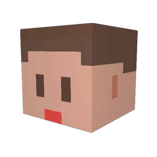 Minecraft-Avatar von Maulinator: Kopf als 3D-Render