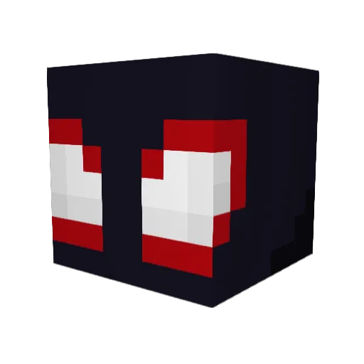 MauriJH Minecraft avatar head, 3D render