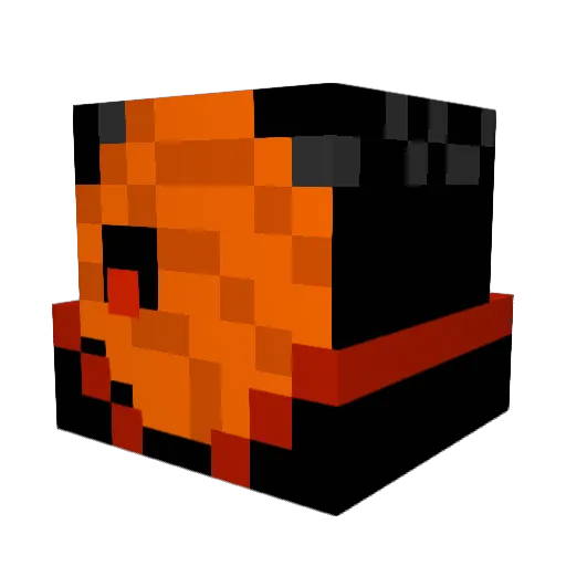 Maurica07 Minecraft avatar head, 3D render