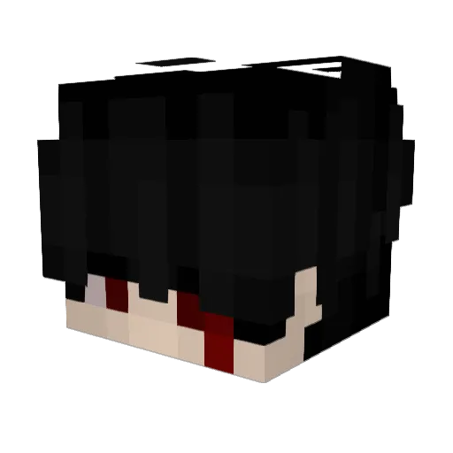 MauricioEP Minecraft avatar head, 3D render