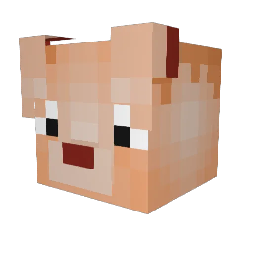 MauritoCFC28 Minecraft avatar head, 3D render