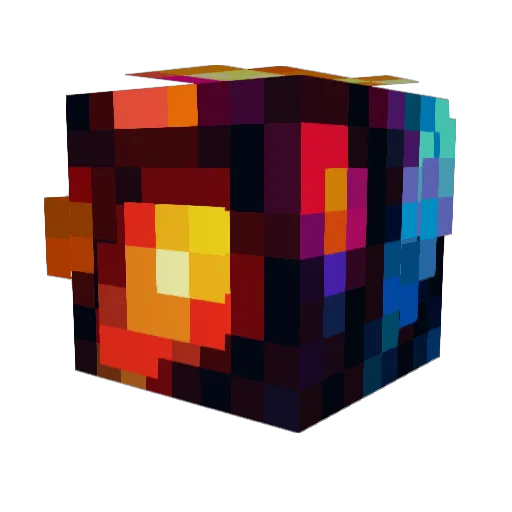 MauroGG2001 Minecraft avatar head, 3D render