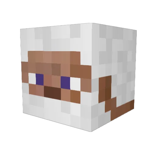 Maurtueslukeren2 Minecraft avatar head, 3D render