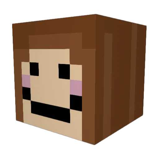 Mausipower1803 Minecraft avatar head, 3D render