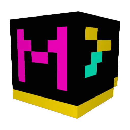 MavaM15 Minecraft avatar head, 3D render