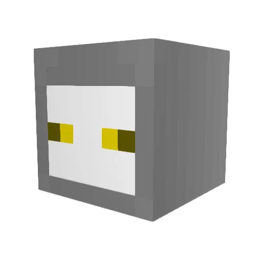 Mavenrick Minecraft avatar head, 3D render