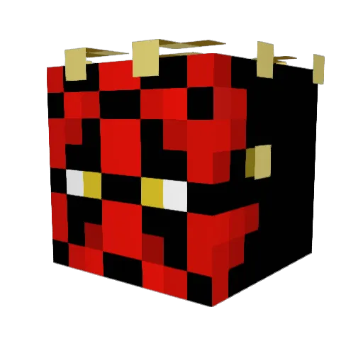 Mavericckk50 Minecraft avatar head, 3D render