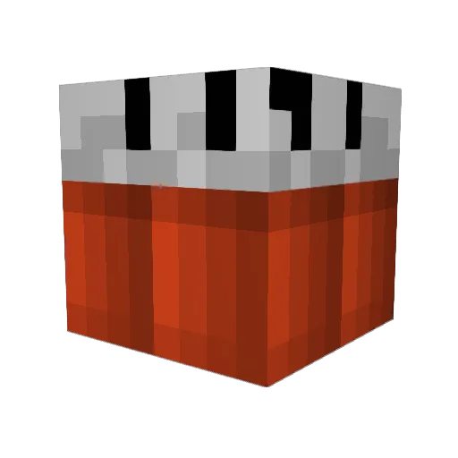 Maverick6969 Minecraft avatar head, 3D render