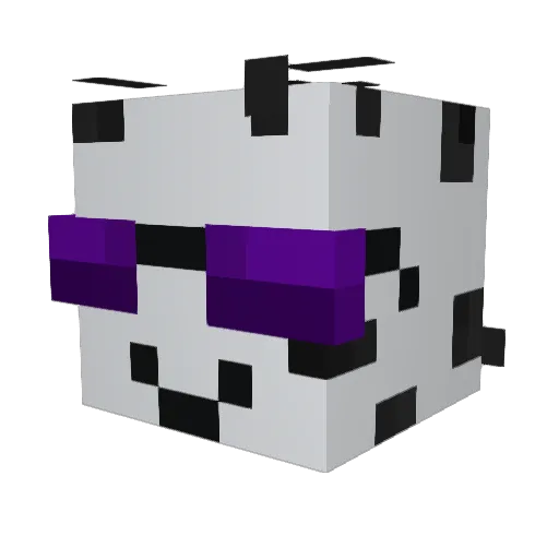 MaverickMaverson Minecraft avatar head, 3D render