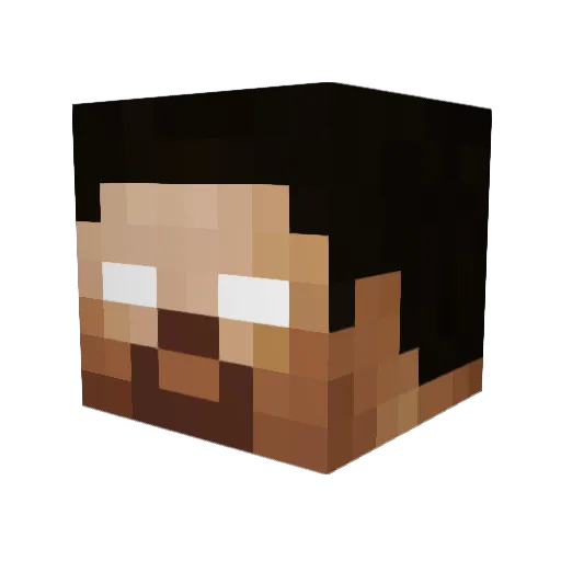 Maverick_MT Minecraft avatar head, 3D render