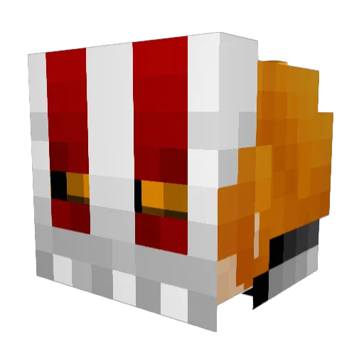 Mavi3306 Minecraft avatar head, 3D render