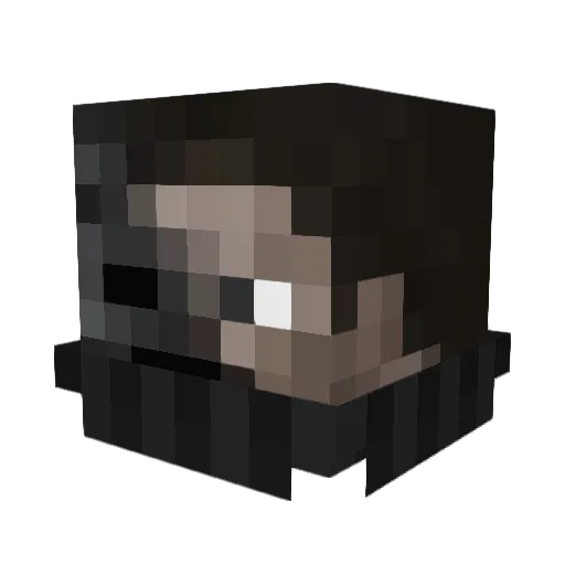 Mavis1905 Minecraft avatar head, 3D render