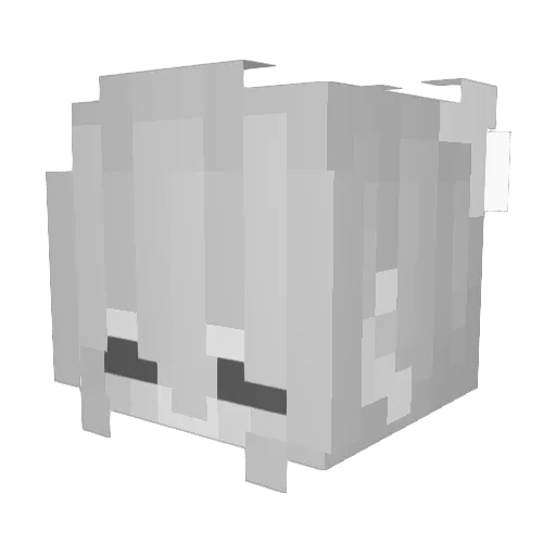 MavisM Minecraft avatar head, 3D render