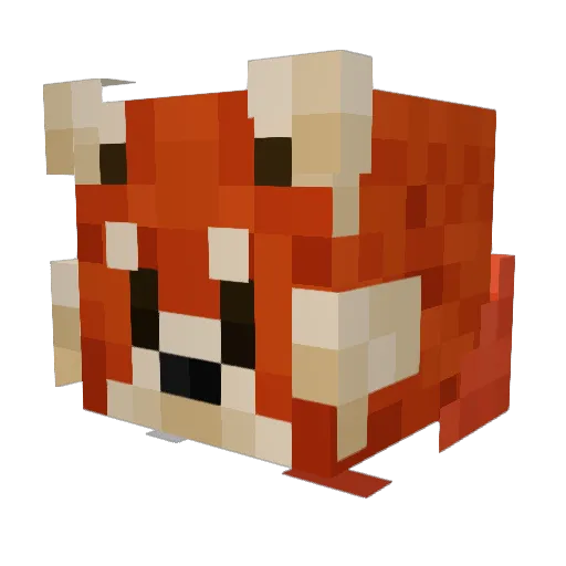 Mavrick_110 Minecraft avatar head, 3D render