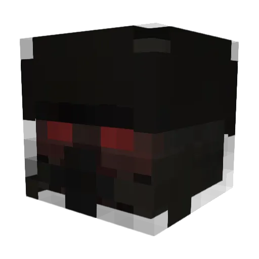Mavvos Minecraft avatar head, 3D render