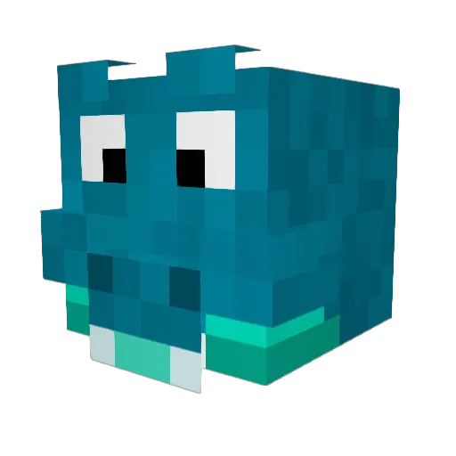 MawashiBR Minecraft avatar head, 3D render