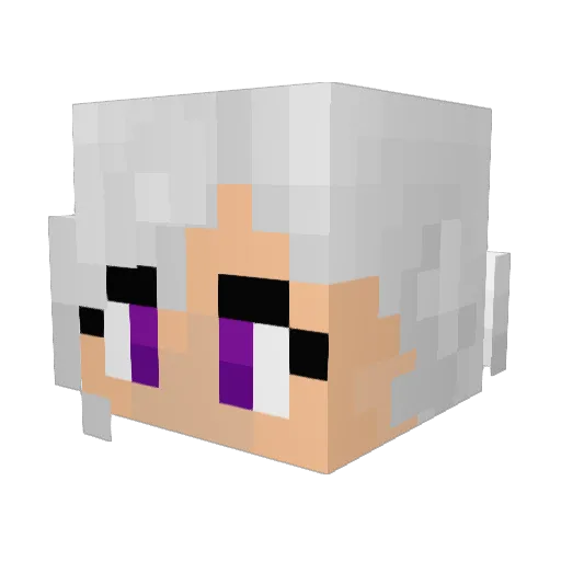 Mawile_303 Minecraft avatar head, 3D render