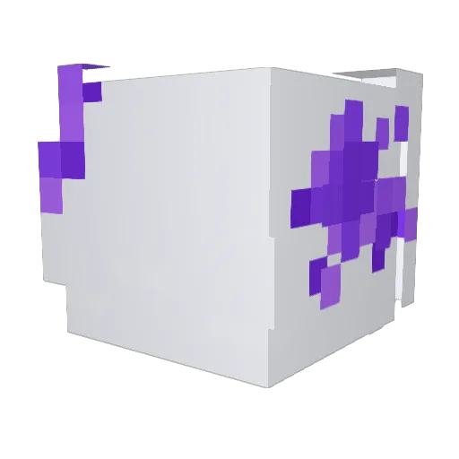 Mawin2345 Minecraft avatar head, 3D render