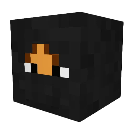 Max1907 Minecraft avatar head, 3D render