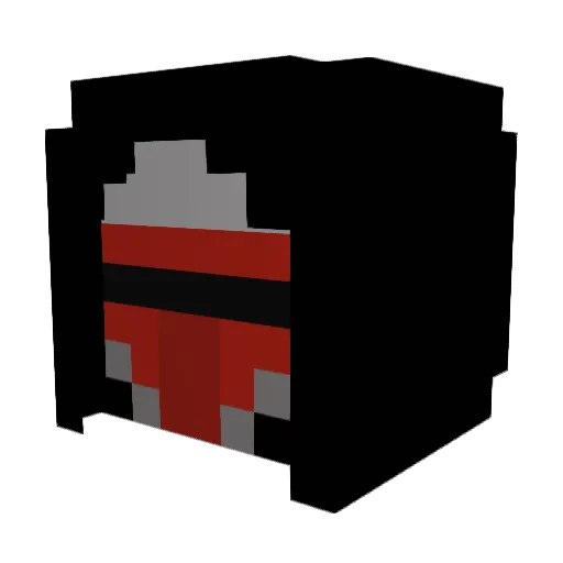 Max5454545 Minecraft avatar head, 3D render