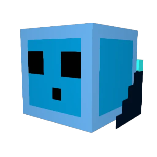 MaxAtslega01 Minecraft avatar head, 3D render