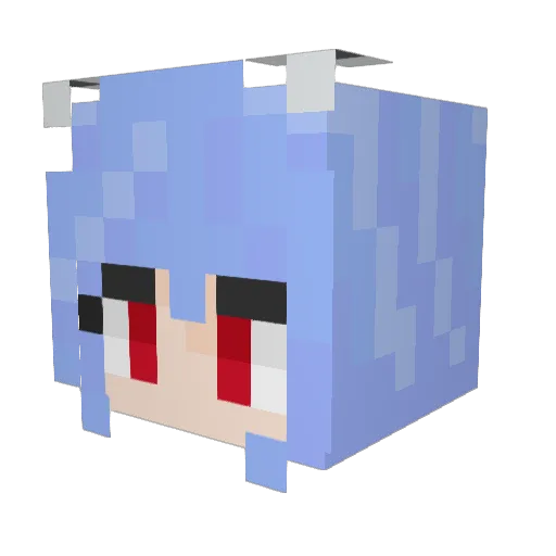 MaxBracelet1710 Minecraft avatar head, 3D render