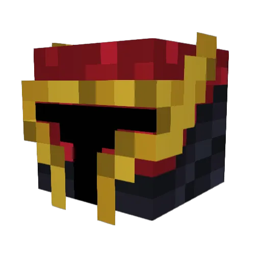 MaxBruv Minecraft avatar head, 3D render