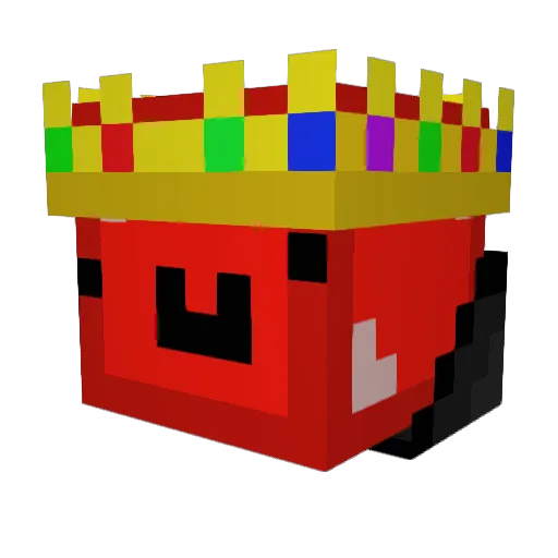 MaxCamPlayzz Minecraft avatar head, 3D render