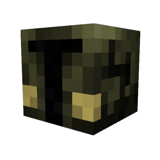 MaxCape Minecraft avatar head, 3D render