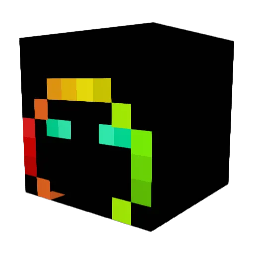 MaxCerberus Minecraft avatar head, 3D render