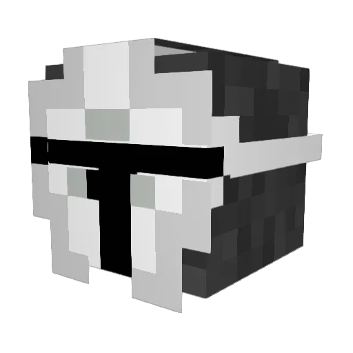 MaxCoombes Minecraft avatar head, 3D render