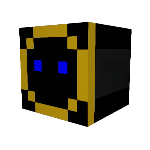 MaxDHG Minecraft avatar head, 3D render