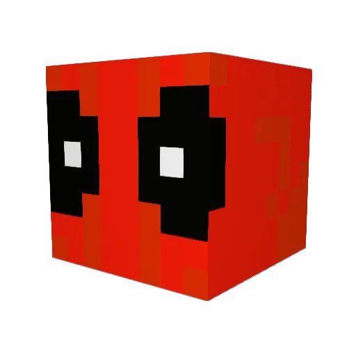 MaxElias Minecraft avatar head, 3D render
