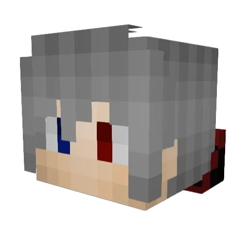 MaxFischer24 Minecraft avatar head, 3D render