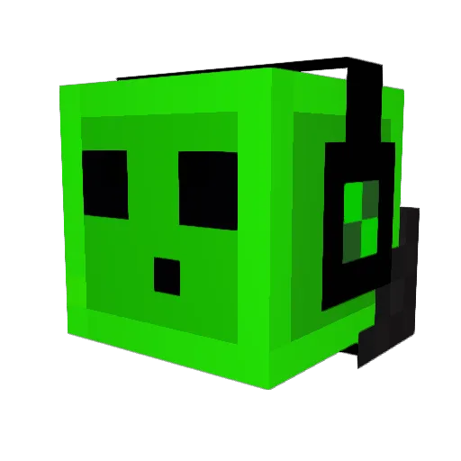 MaxG1054 Minecraft avatar head, 3D render