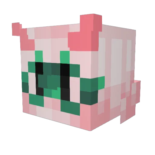 MaxInTheMines Minecraft avatar head, 3D render