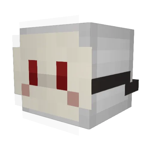 MaxIngot_ Minecraft avatar head, 3D render