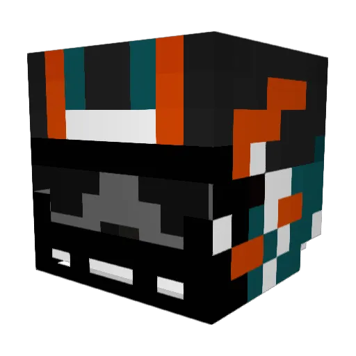 MaxIsADawg Minecraft avatar head, 3D render
