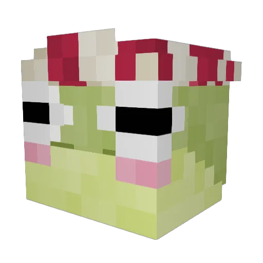 MaxIsNormal Minecraft avatar head, 3D render